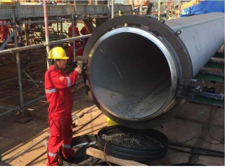 Pipeline groove processing